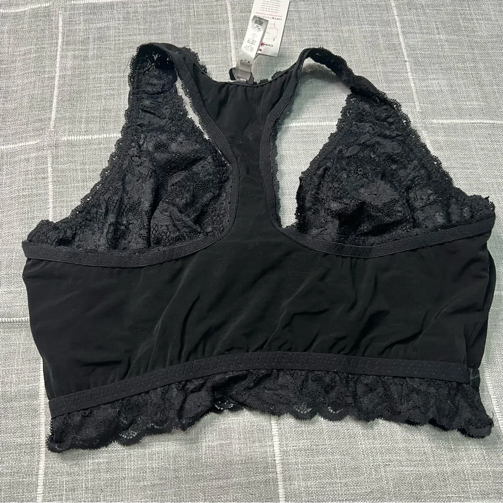 Cosabella Black Lace Bralette XL - Picture 5 of 11